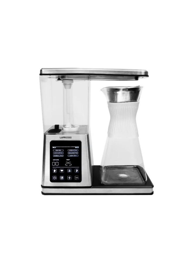 ليبرسو ماكينة تحضير القهوة والشاي بالتنقيط LePresso Crystal Brew بسعة 1.2 لتر مع إمكانية تعديل درجة الحرارة ووظيفة الحفاظ على السخونة. - Image 2